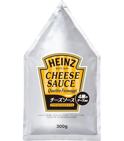 Amazon.co.jp: ハインツ (HEINZ) 業務用チーズソース 300g×3袋